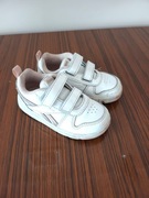 Reebok złote białe buty na rzepy dzieciece 22,5cm dla dziewczynki