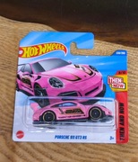 Hot Wheels - Porsche 911 GT3 RS - 209/250 Then and Now 8/10 - różowy pink