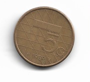 5 Gulden  1989 r