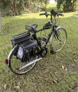 Rower z silnikiem spalinowym 