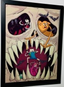 Plakat Adventure Time w ramce cartoon dekoracja prezent