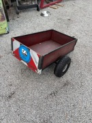 Przyczepka do traktorka ogrodowego kosiarki