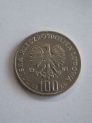 Moneta 100zł PRL 1985 rok Przemysław II