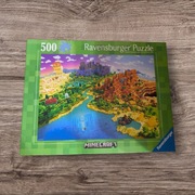 Puzzle 500 elementów Minecraft Ravensburger