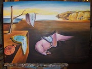 Kopia obrazu Salwadora DALI "TRWAŁOŚĆ PAMIĘCI" 