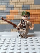 Minifigurka żołnierz Rosyjski WW2 wojsko klocki LEPIN Army no.0011