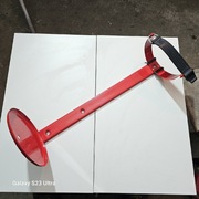 Wieszak talerzowy do gasnicy 6kg Ogniochron solidny uchwyt mocowanie Montaż