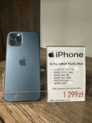 Smartfon Telefon Apple iPhone 12 Pro 128GB Pacific Blue bdb gwarancja