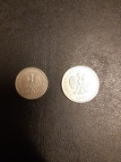 1 zl oraz 50 gr z 1991 i 95 roku mennicze 
