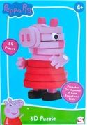 Piankowe Puzzle 3D - Świnka Peppa 
