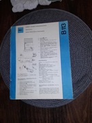 INSTR. SERWISOWA  magnetofonu  "B-113"