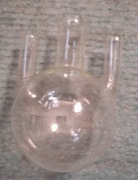 Kolba szklana trójszyjna