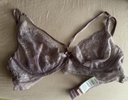 Biustonosz hunkemoeller 85C koronka ozdobne paski nowy 