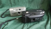 Aparaty OLYMPUS GO100 i CANON PRIMA JUNIOR uszkodzone