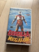 Godzilla kontra Megalon kaseta VHS lektor unikat