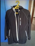 Długi softshell płaszczyk L