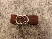 Pasek gumowy brązowy 95 cm