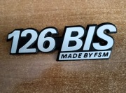 126p BIS MADE BY FSM Emblemat Fiat 126p Bis