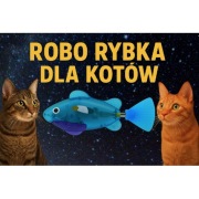 Pływająca Rybka – Nowoczesna Robotyczna zabawka dla Twojego Kota