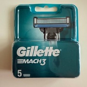 Ostrza Gillette Mach 3 5 sztuk wkładów ORYGINAŁ 