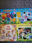 Kształty,Sprzęty w domu, Mój dzień,Zwierzęce rodziny 