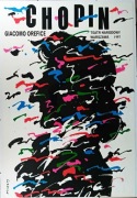 Waldemar Świerzy - Chopin - plakat teatralny 1997