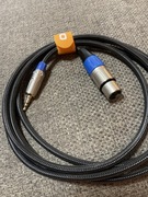 PRZEWÓD KABEL XLR ŻEŃSKI - JACK 3.5MM 1,5M