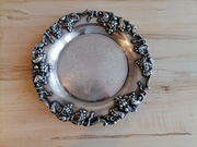 PATERA SREBRZONA TACA TALERZ GRAWER WINOGRONA 