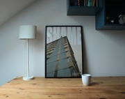 Piękny DUŻY plakat A2 vintage prl dekoracja