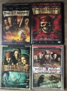 PIRACI Z KARAIBÓW - TRYLOGIA - polskie wydanie, 7 dysków DVD (KOMPLET)