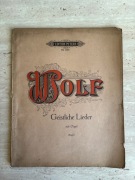 Hugo Wolf - GEISTLICHE LIEDER (arr. Max Reger)