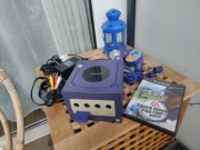 Konsola Gamecube DOL-001 Eur pad karta okablowanie+ gra