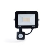 Halogen 20W z czujnikiem ruchu