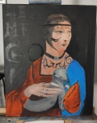 Dama z łasico - UWAGA to nie jest oryginał - replika