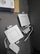 Panel LED kwadratowy 3W 6000k 9 szt