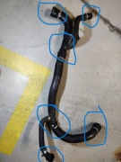 Alfa Romeo Giulia/Stelvio 2.0 koncówki/przejściówki ukladu chlodzenia