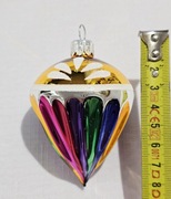 Bombki choinkowe 1szt. spadochron szklany bombki na choinkę retro jak prl 