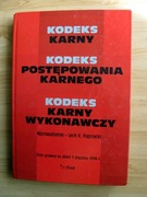 Kodeks karny, postępowania, wykonawczy 1996 Paprzycki