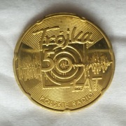 2 zł 2012 r Polskie Radio Trójka 50 lat Mennicza