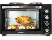 Piekarnik elektryczny z kuchenką na 2 palniki 45 litrów