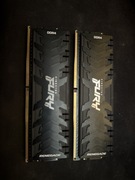 Pamięć  RAM Kingston Fury Beast, DDR4, 16GB, 3200MHz CL17 (KF463C17BBK2/16)