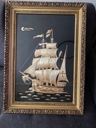 Stara rama do obrazu lub lustra. 