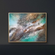 130cmx100, abstrakcja, płótno, Monika Seroka