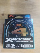 Plecionka YGK X BRAID 200m 0,25 /16 kg