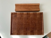 Deska kuchenna dębowa sztorcowa