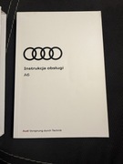 Książka instrukcja obsługi audi a6 c8 2020r PL oryginalna 