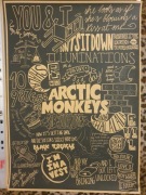 Plakat Arctic Monkeys A3 30x42 Idealny na Prezent