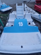 Rower wodny 4 osobowy ze zjeżdżalnią i drabinką 4 miejsca