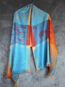 Szal, chusta  Pashmia  55% kaszmir, 45% jedwab, nowa