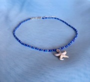 Naszyjnik koralikowy z zawieszką rozgwiazda